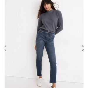 Madewell The Petite Perfect Vintage Jean in Mobridge Wash. 28P